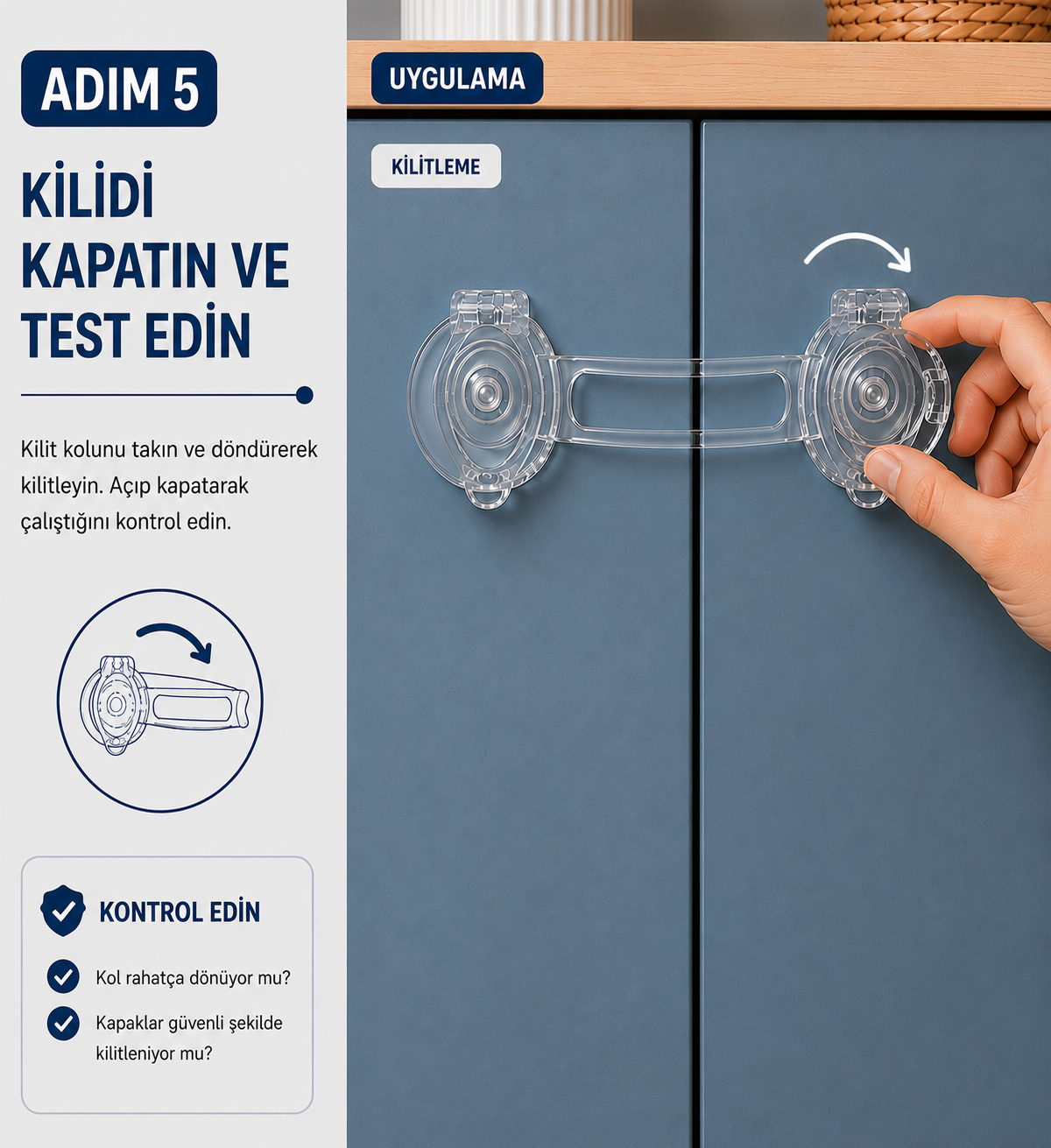 Şeffaf Güvenlik Kilidi