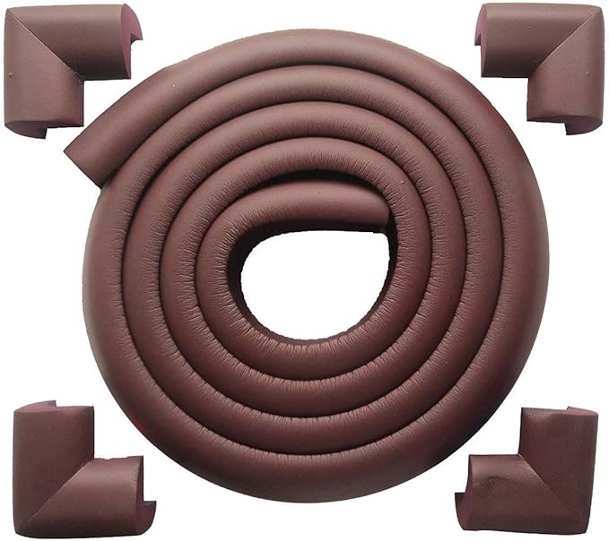 Kahverengi Slim 2 Mt. Kenar Koruyucu ve 4  Ad. Kose Koruyucu