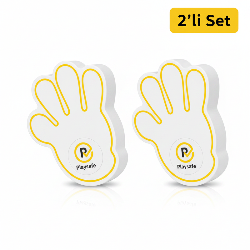 Beyaz Playsafe Door Blocker - 2'li Set